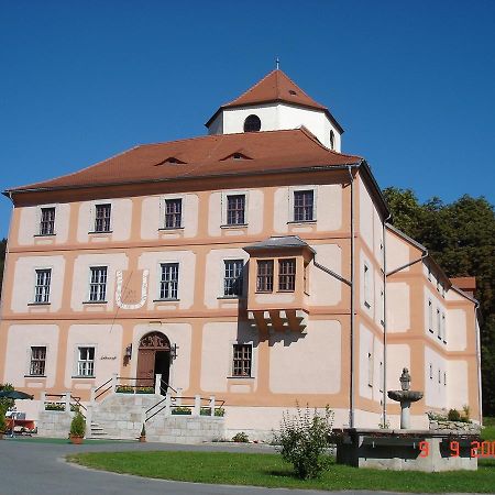 Hotel Garni Schloss Schoenberg Bad Brambach Eksteriør billede