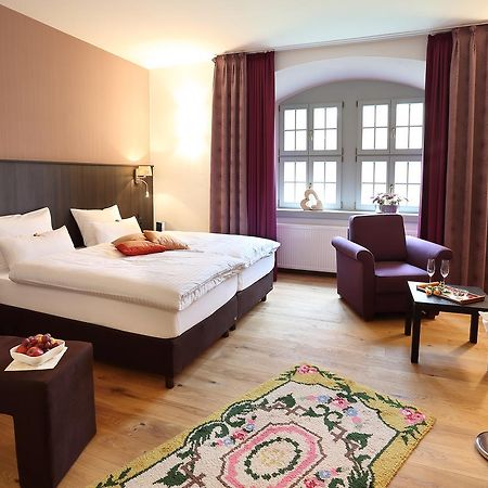 Hotel Garni Schloss Schoenberg Bad Brambach Eksteriør billede