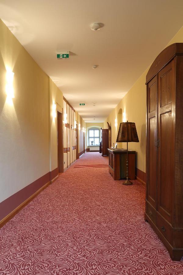 Hotel Garni Schloss Schoenberg Bad Brambach Eksteriør billede