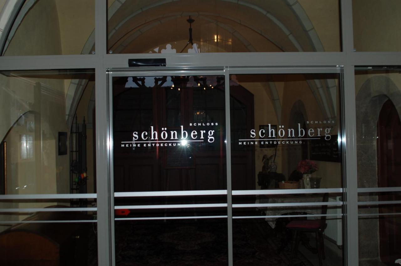 Hotel Garni Schloss Schoenberg Bad Brambach Eksteriør billede