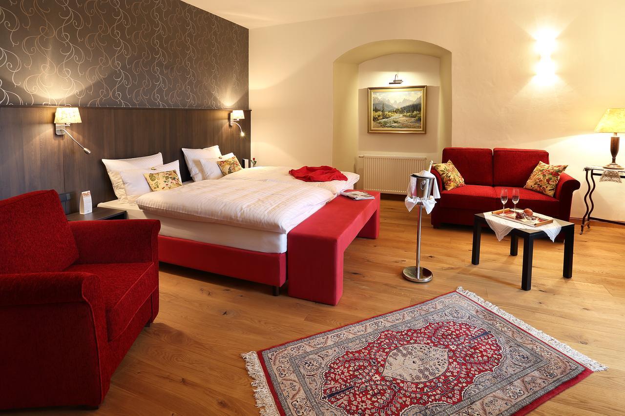 Hotel Garni Schloss Schoenberg Bad Brambach Eksteriør billede