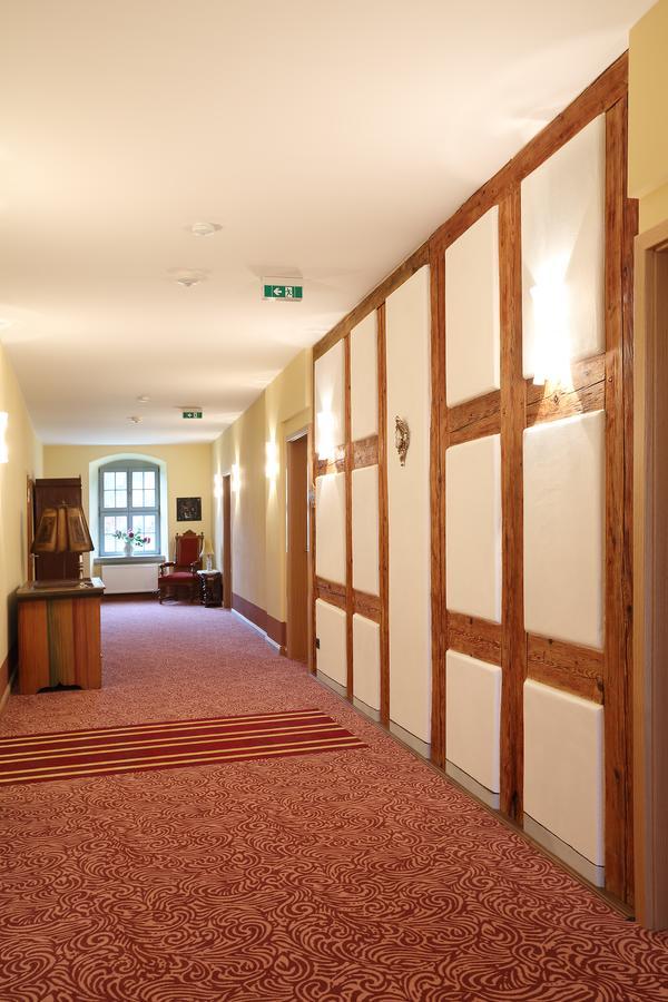 Hotel Garni Schloss Schoenberg Bad Brambach Eksteriør billede